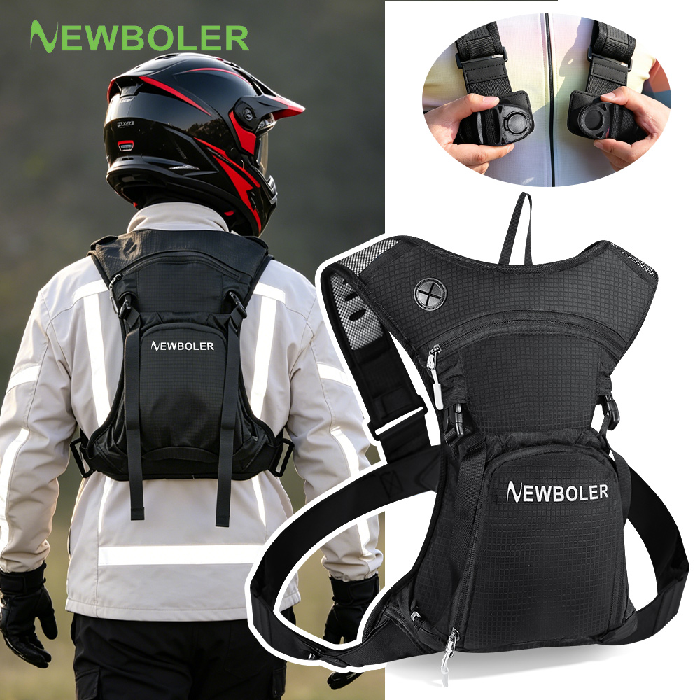 Cycling Gear Organizer - NEWBOLER 8L Motorrad-Trinkrucksack MTB Offroad Motocross