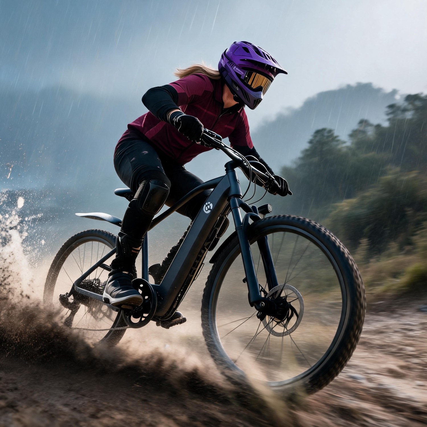 Cycling Gear Warehouse - Komfortables Langstrecken-Fahrrad 26 Zoll Offroad-Elektrofahrrad 500W