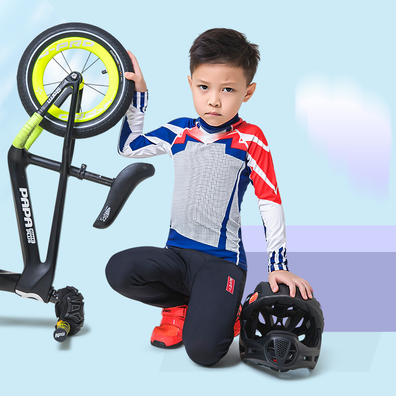 Cycling Protective Gear Kids - 2021 radfahren Jersey Set für Kinder