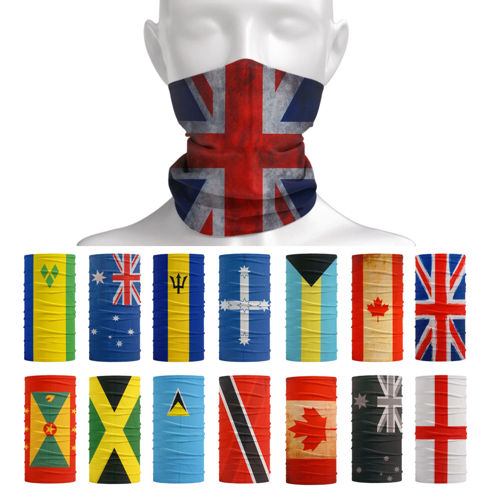 Cycling Gear Canada - Commonwealth of Nations Flag Bandanas multifunktion