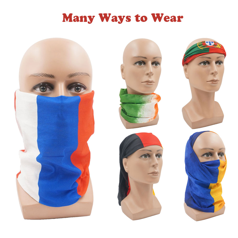 Cycling Gear Usa - Europäische Länder Gesicht & Hals Gamasche