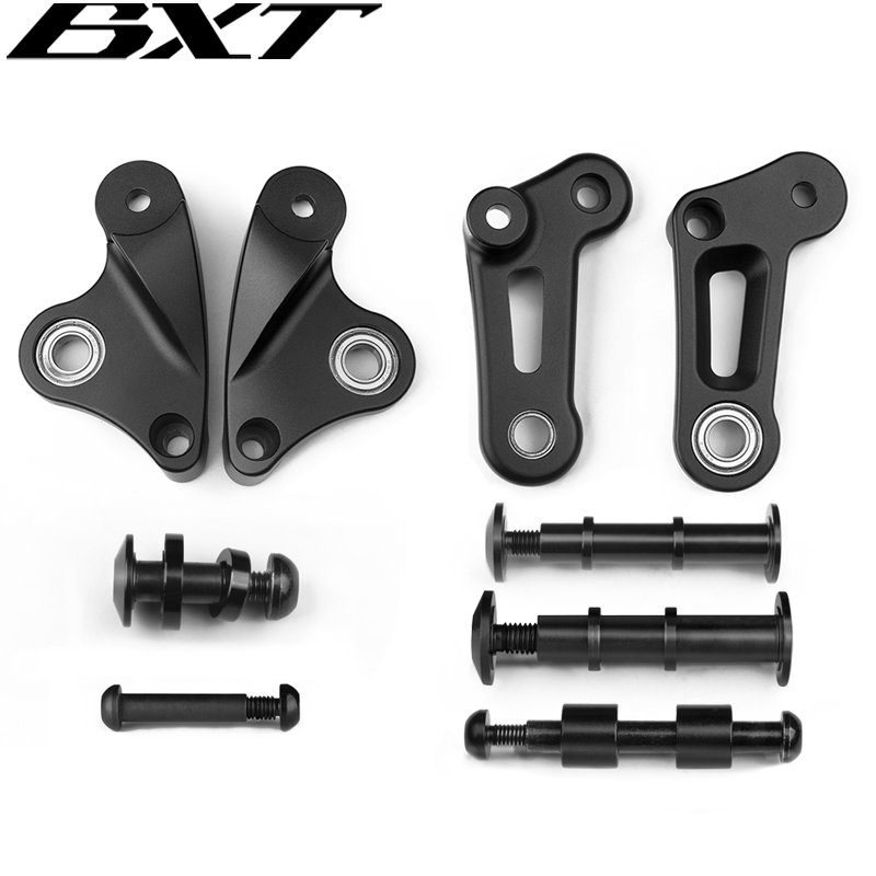 Carbon Bike Frame - BXT Carbon Full Suspension Fahrradrahmen Hinterradstoßdämpfer-Anschluss-Schraubensatz,