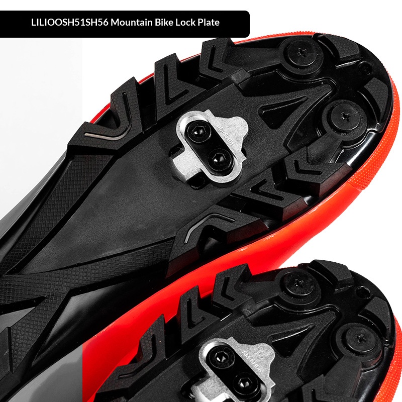 Clipless Mtb Shoes - Mountainbike-Klammerplatten für SH51 SH56, Edelstahl-Klickplatten, leichte,