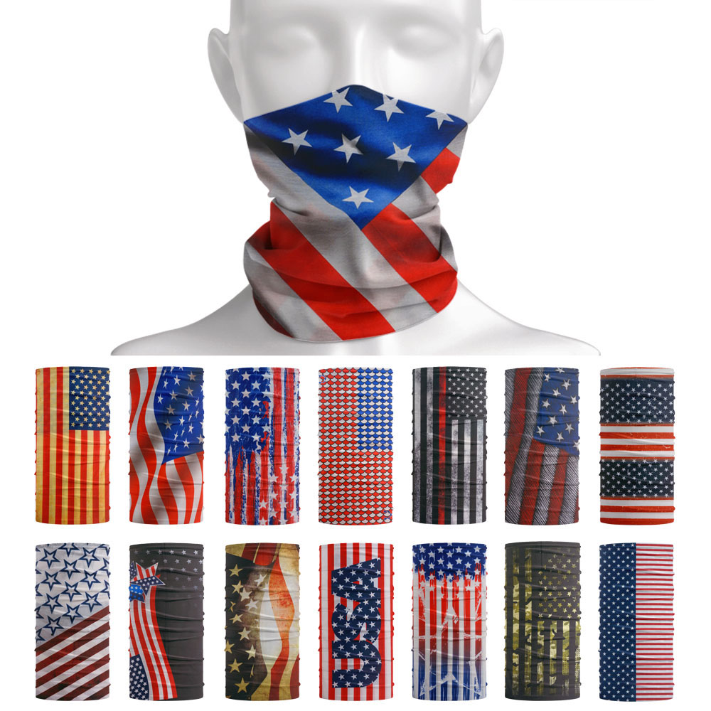 Sonnenschutzschal mit USA-Flag – Cycling Gear Usa Bewertung und Preis