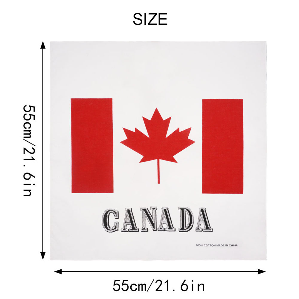 Hip Hop Kanada Flagge Bandana  – Cycling Gear Canada Bewertung und Preis