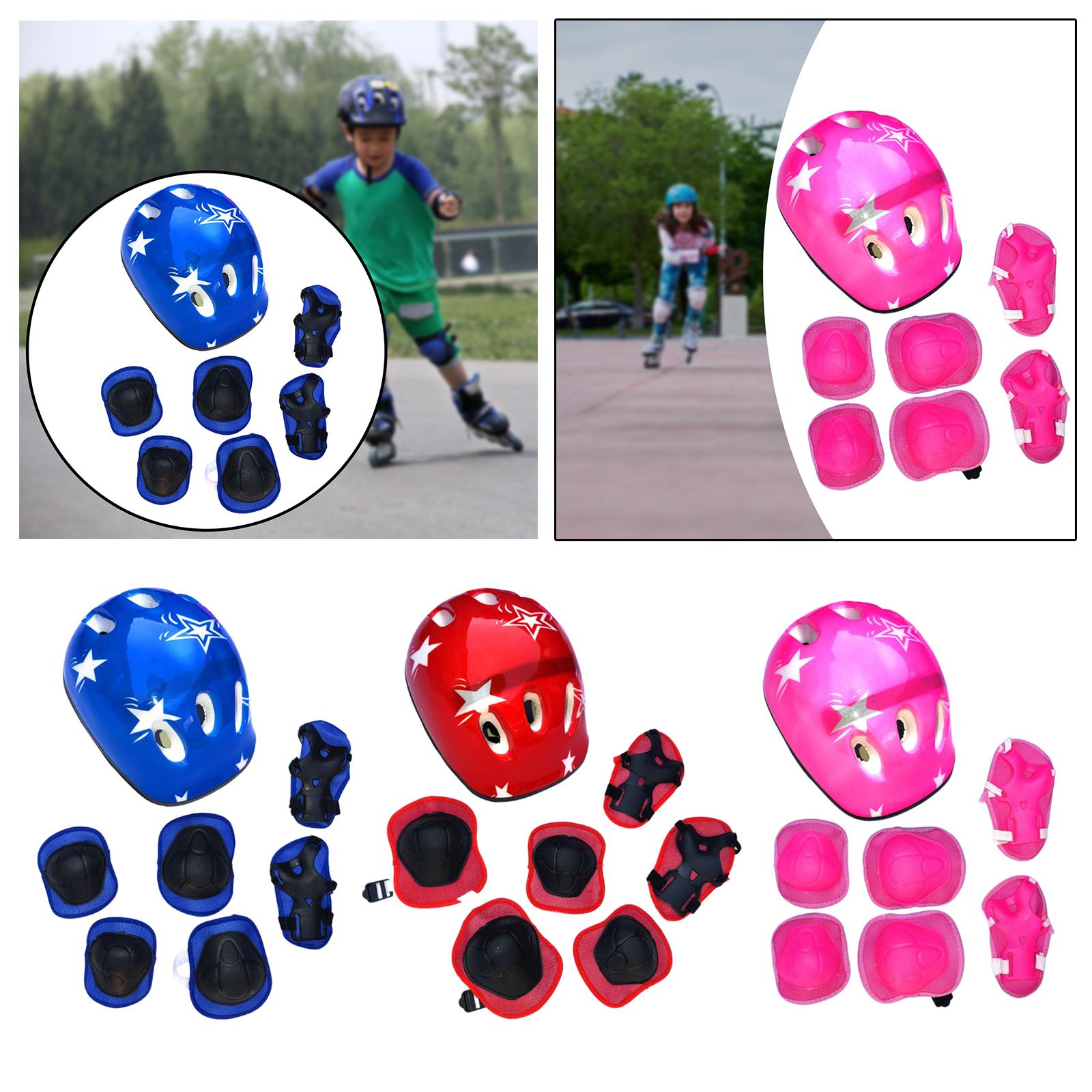 7x/Set Fahrradhelm, stoßfeste  – Cycling Protective Gear Kids Bewertung und Preis