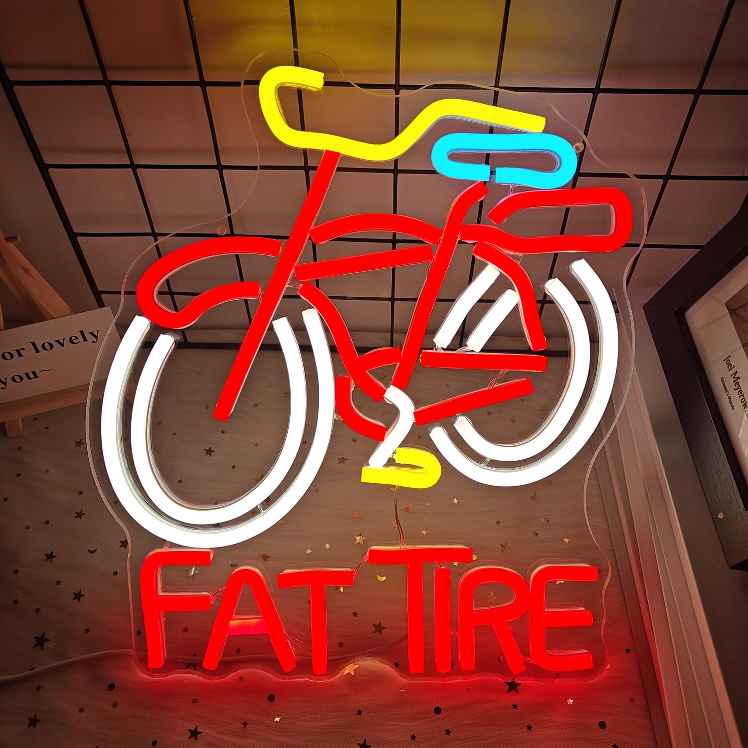 Fat Tire Bike LED-Neonschild U – Cycling Gear Store Bewertung und Preis